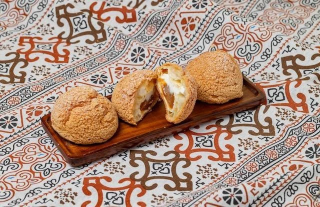 Шу соленая карамель