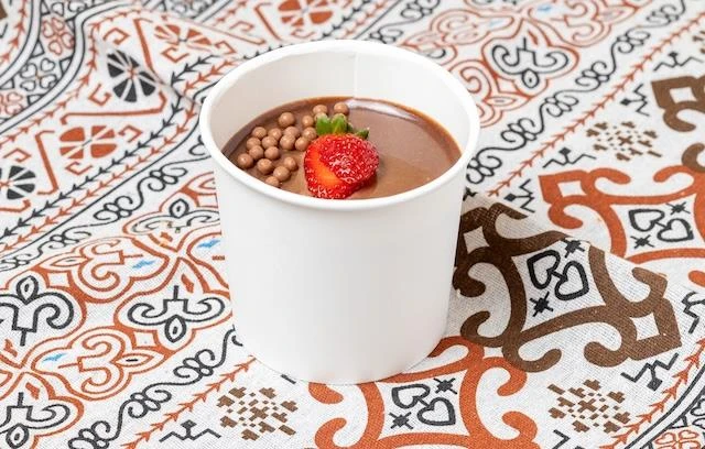 Трайфл клубника-банан