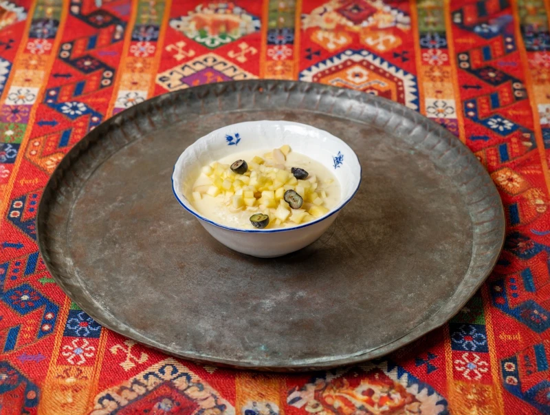 Рисовая каша с манго