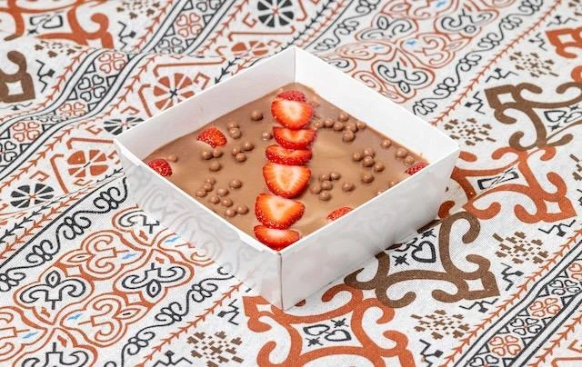 Трайфл клубника-банан