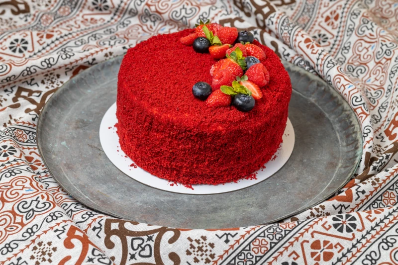 Красный бархат торт