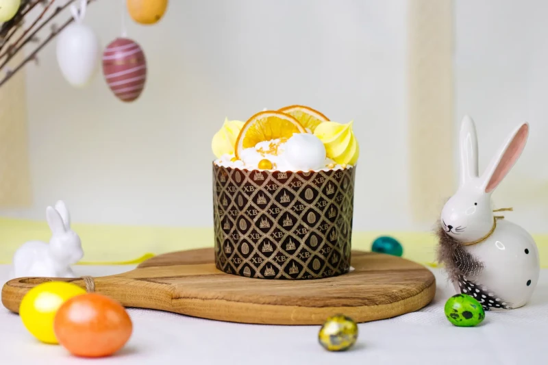 Пасхальный кекс с брусникой и грецким орехом 500 г