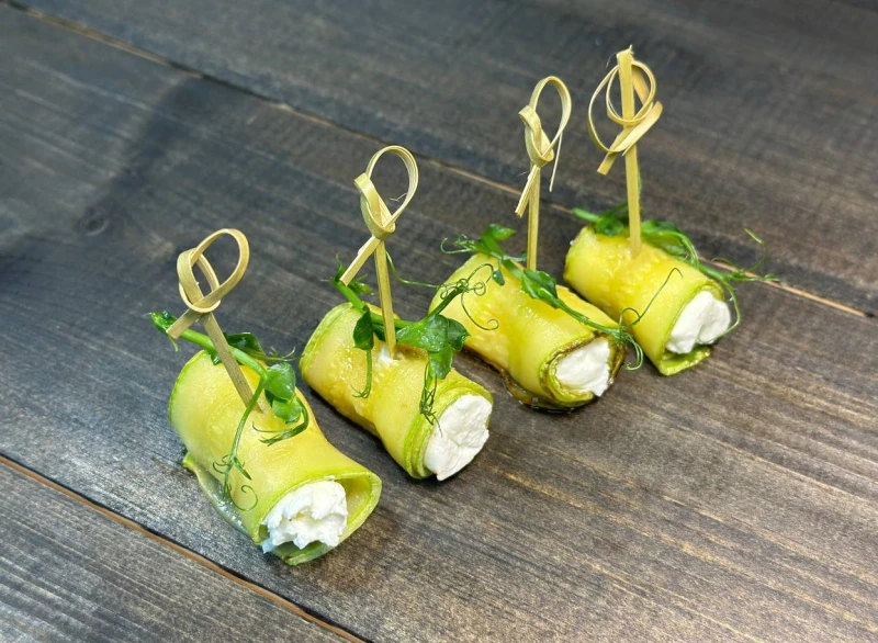 .Спринг ролл из цукини с кремом чиз 100 г