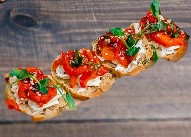 .Мини снек с печеным перцем 20 г*4