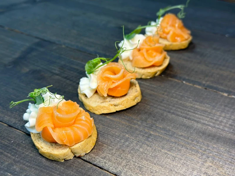 .Мини снек с семгой 20 г*4 