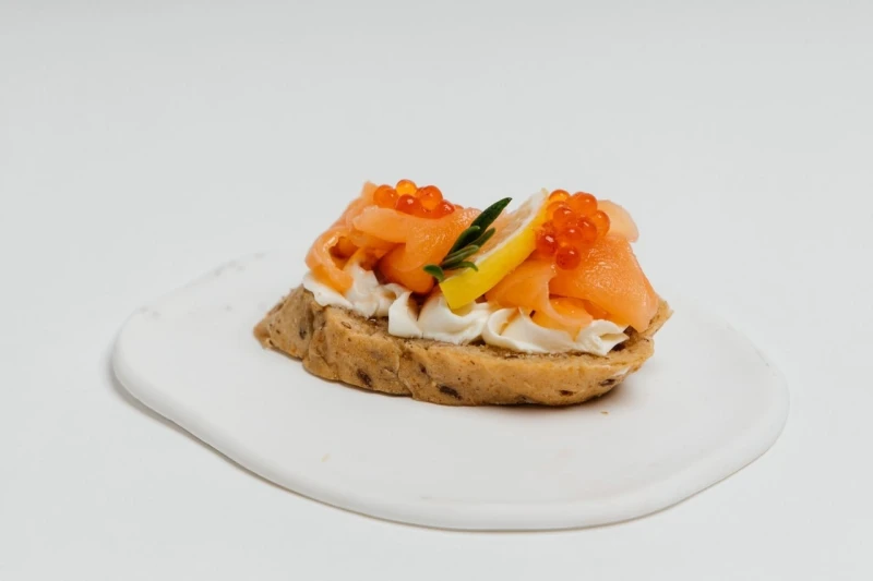 Брускетта с семгой 45 г