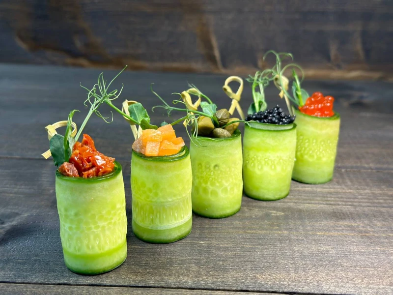 .Спринг ролл с огурцом в ассортименте 190 г