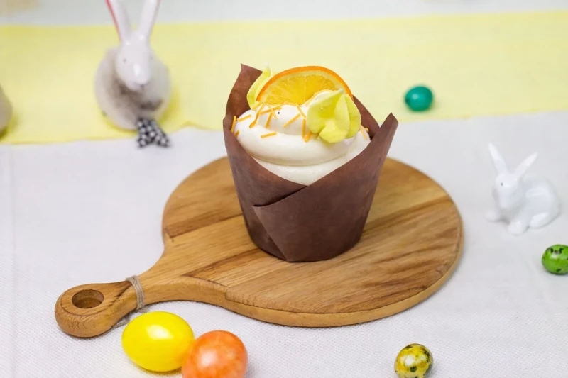 Пасхальный кекс с брусникой и грецким орехом 110 г