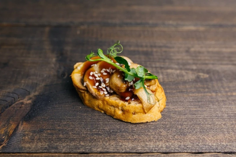 .Брускетта с запеченными грибами Веган 40 г