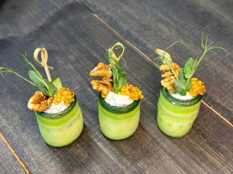 .Спринг ролл с брынзой и грецким орехом 140 г