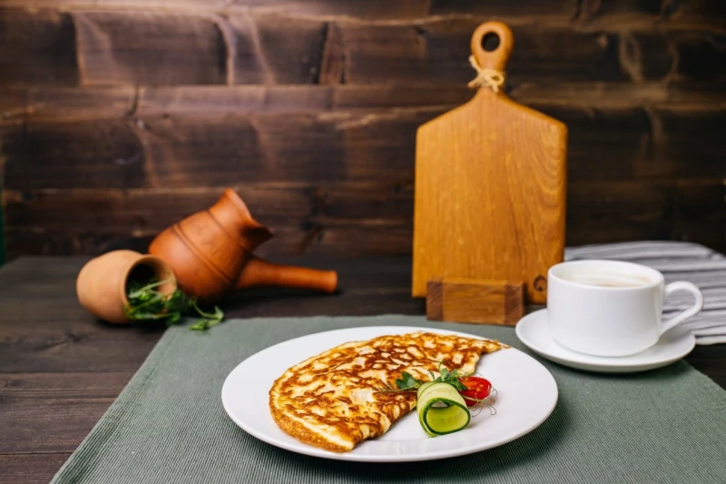 З_ Закрытый омлет с ветчиной и сыром 160 г