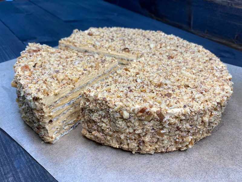 Торт_Заказ "Маково-ореховый" 1,3 кг