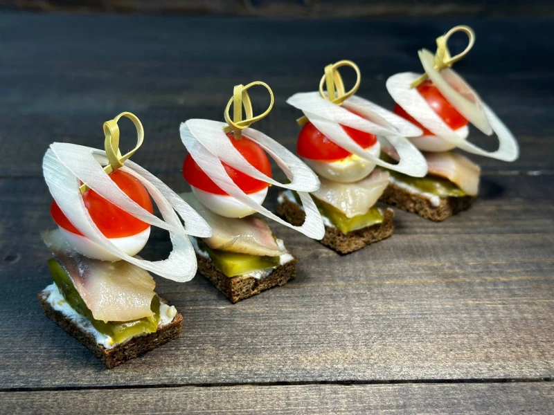 .Бородинский снек с сельдью 160 г*4