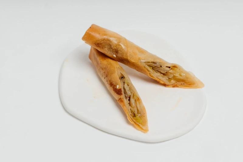 Мини рулетики с капустой и грибами 30 г