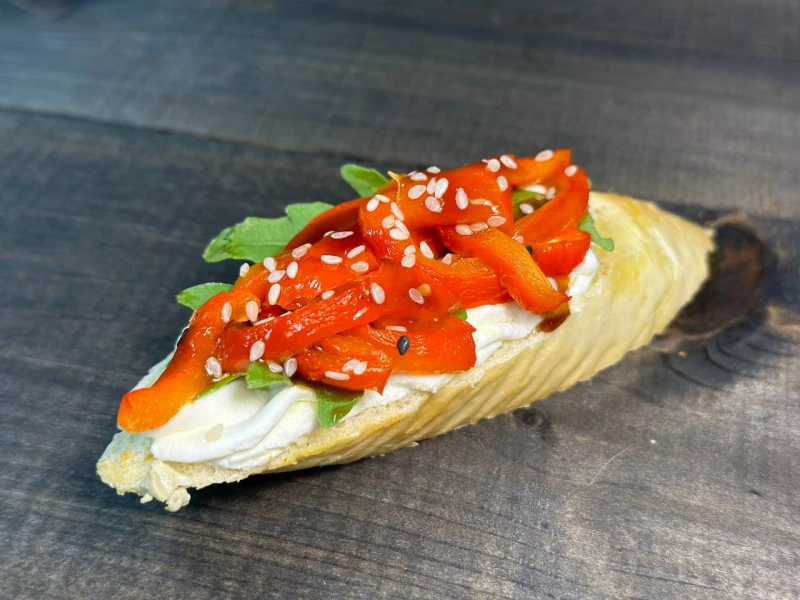 .Брускетта с печеным перцем 60 г