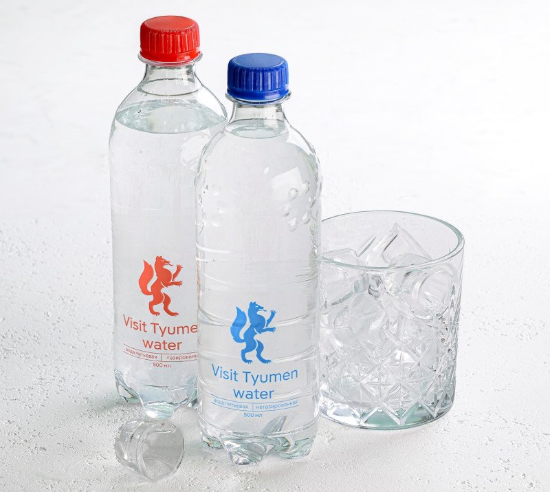 Вода газированная 500мл 