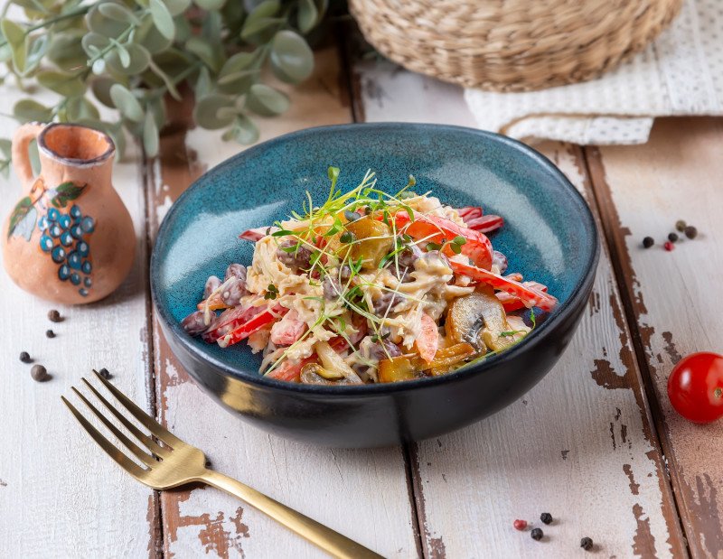 Салат из куриной грудки 160гр