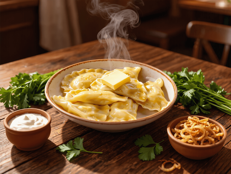 Вареники с картофелем 200гр