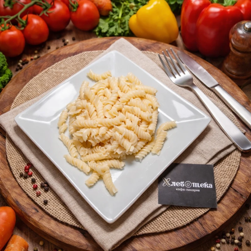 Макароны отварные с маслом