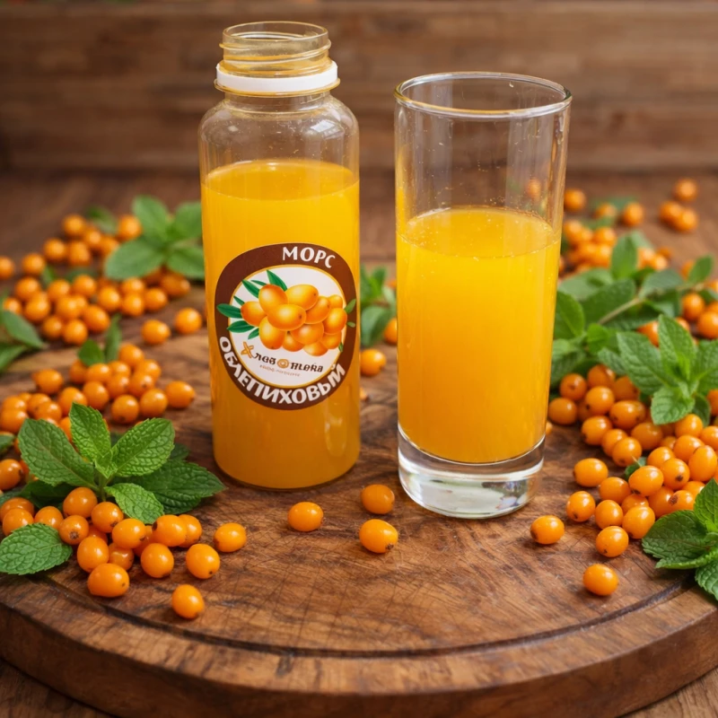 Морс ягодный Облепиха