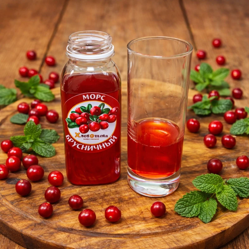 Морс ягодный Брусника