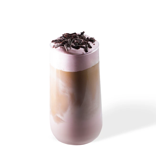 Латте клубника в шоколаде 