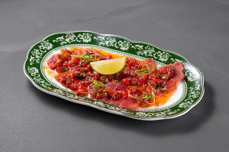 Карпаччо из тунца