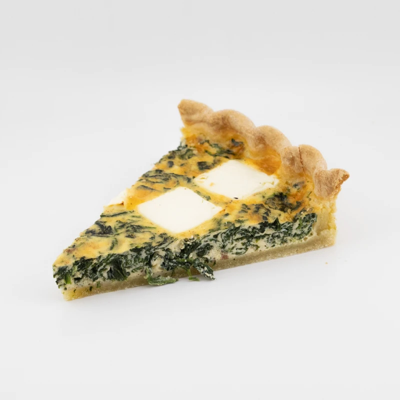 Киш со шпинатом и фетой