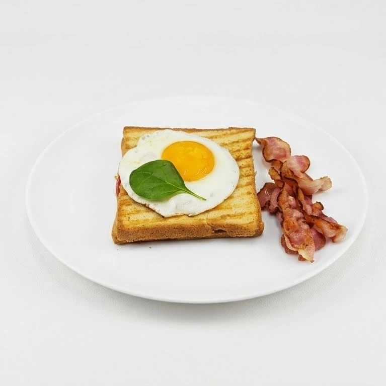 Крок-сеньор с беконом