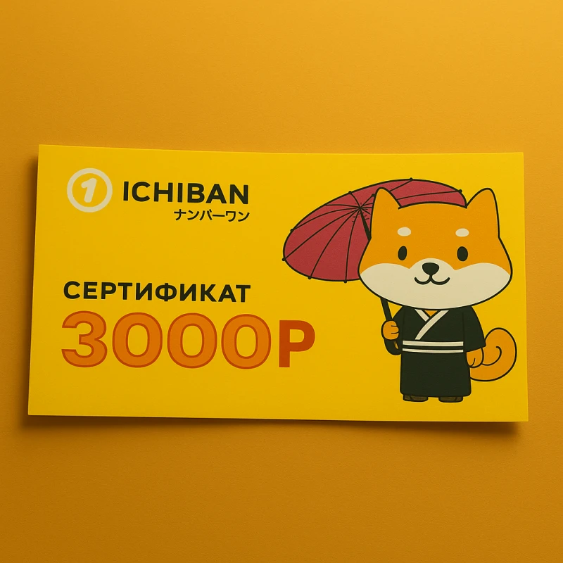 Сертификат 3000