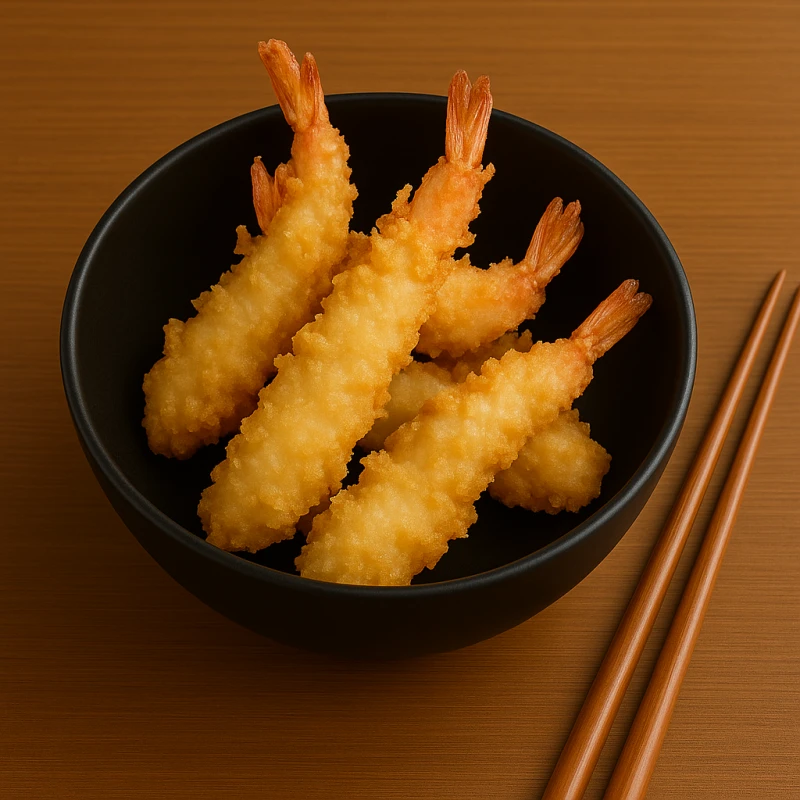 Креветка в темпуре 