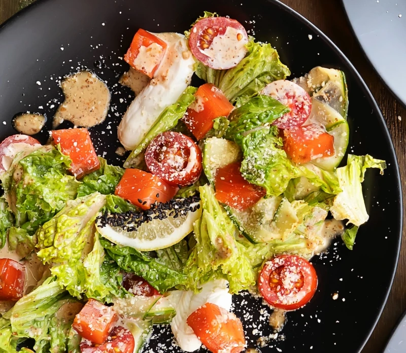 Салмон сарада 