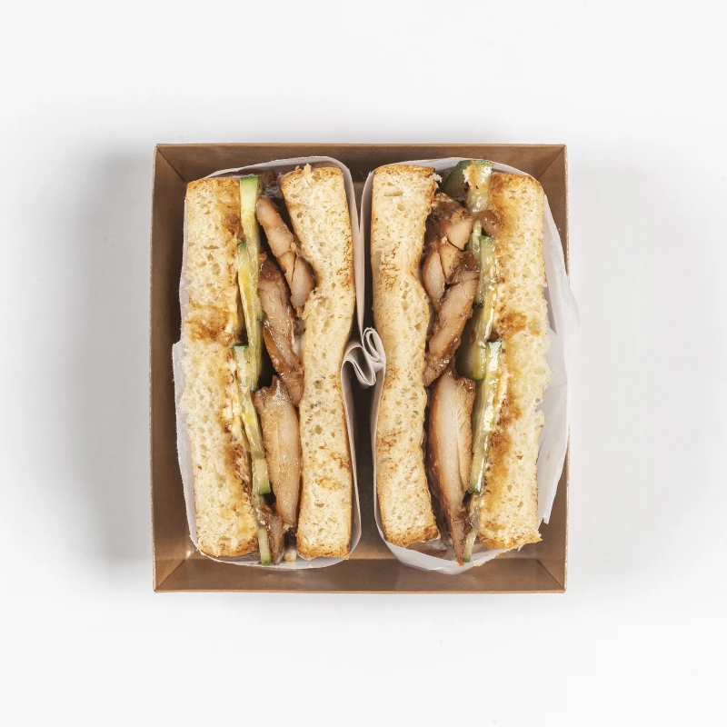 Сэндвич с курочкой терияки 