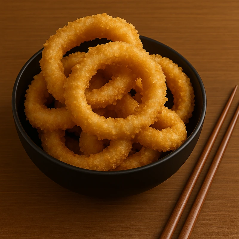 Кальмар в сухарях 