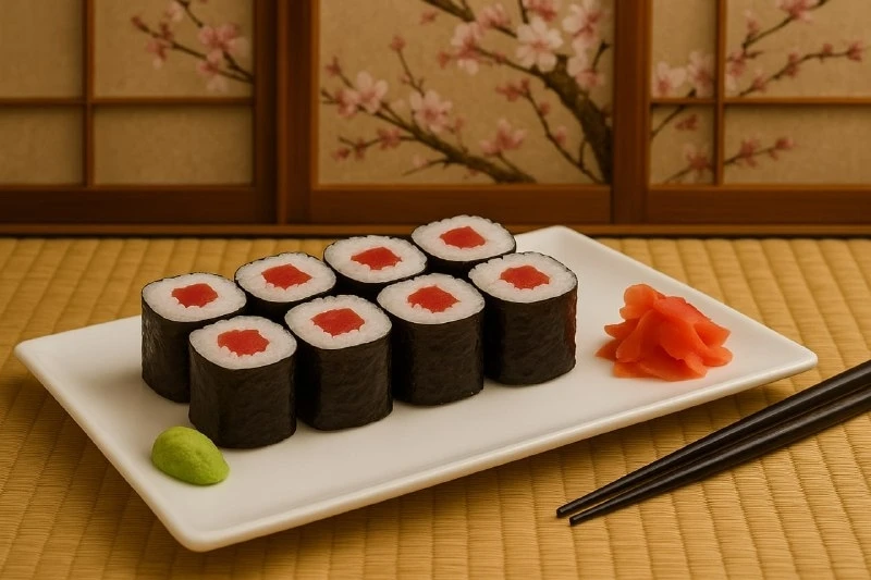 Норимаки с рыбой 