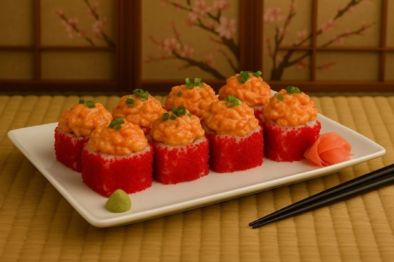 Тартар лосось спайси 