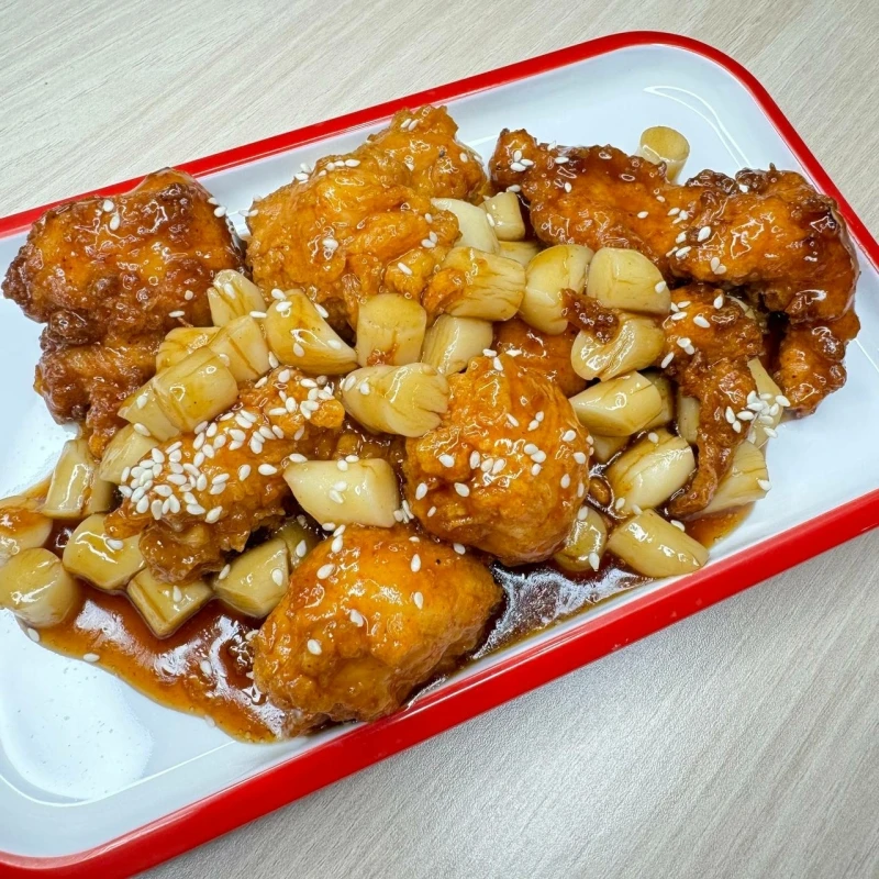 Чикен-тток в сладком терияки