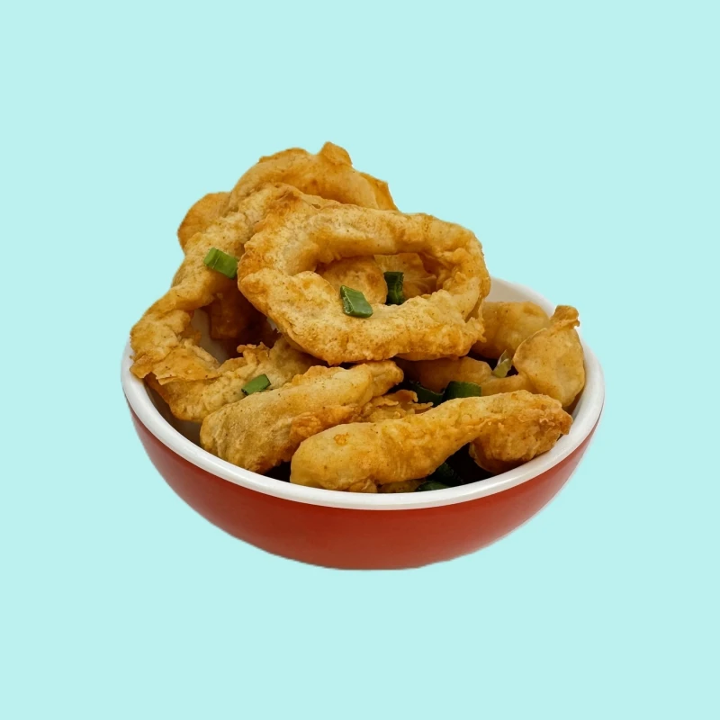 Кальмар в кляре банчан