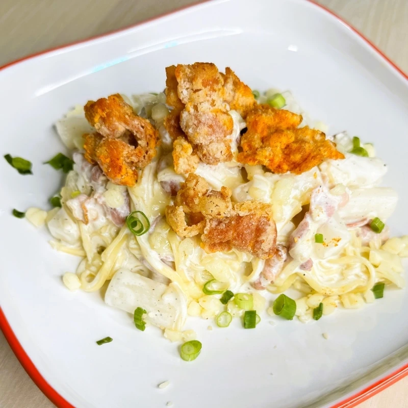 Рапокки Карбонара с беконом