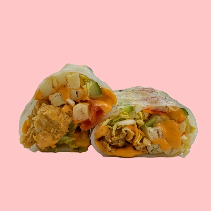 Корритто с куриным попкорном