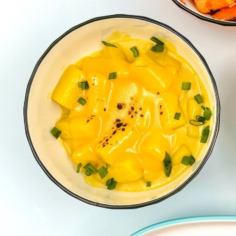 Токкпокки сырные