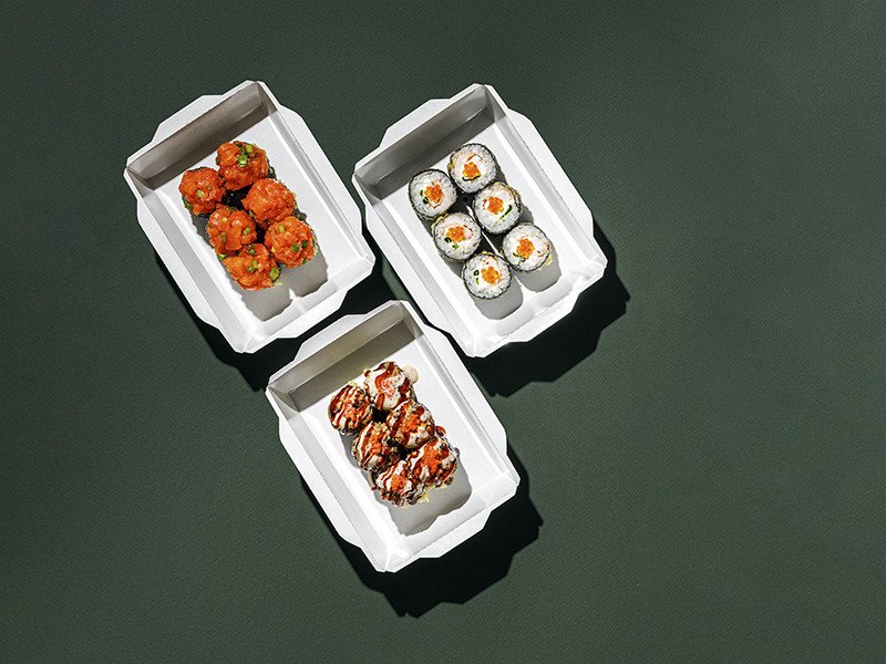 Сет роллов темпура