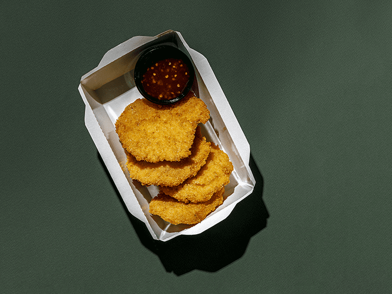 Курица кацу с соусом Сладкий чили