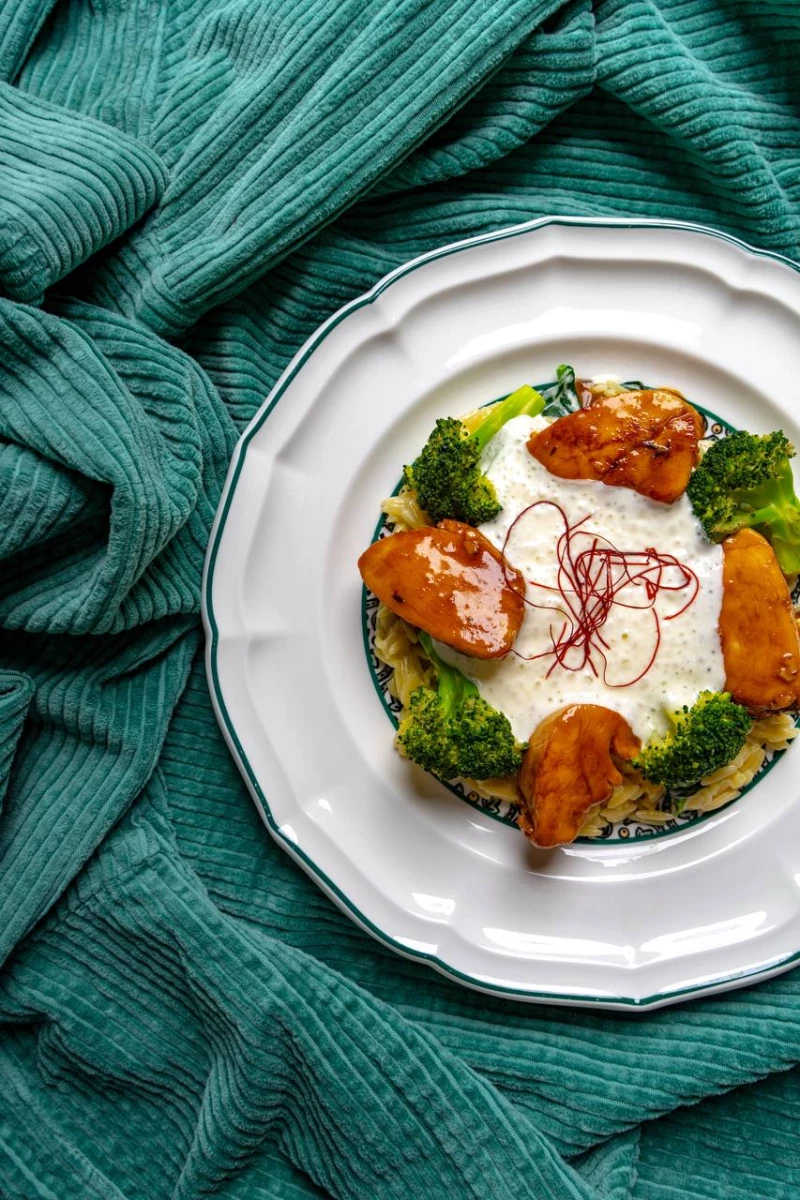 Куриная грудка в апельсиновым терияки