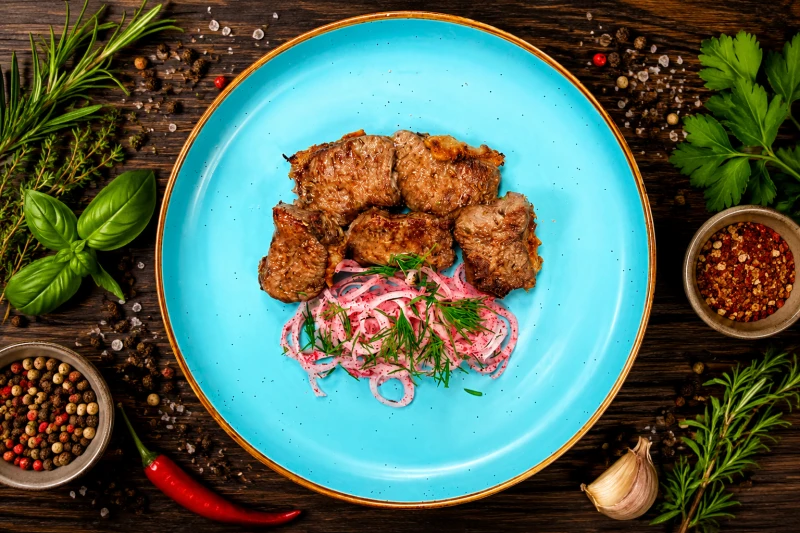 Шашлык из говядины
