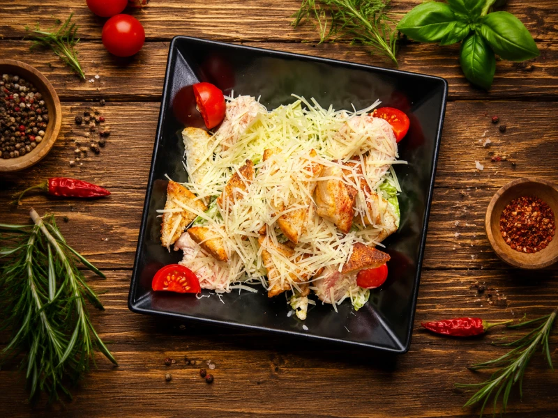 Цезарь с креветками