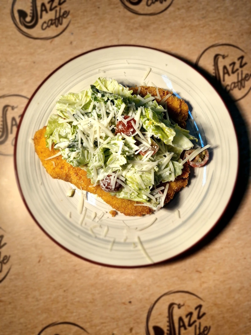 Шницель Цезарь