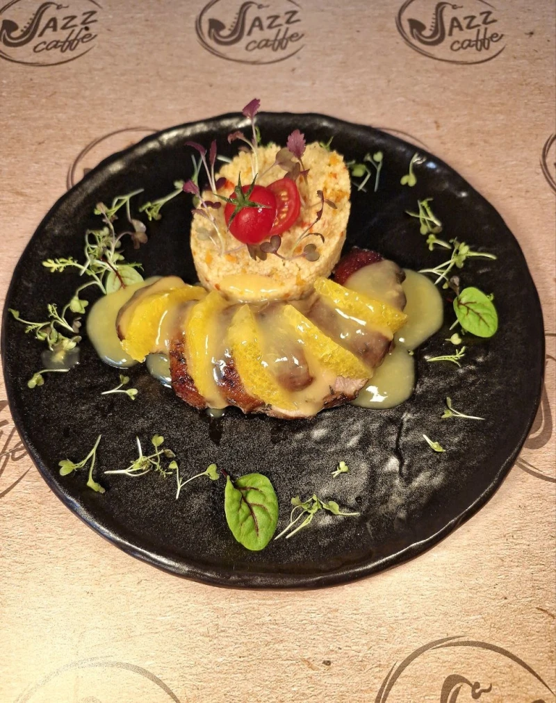 Утка в апельсиновом соусе