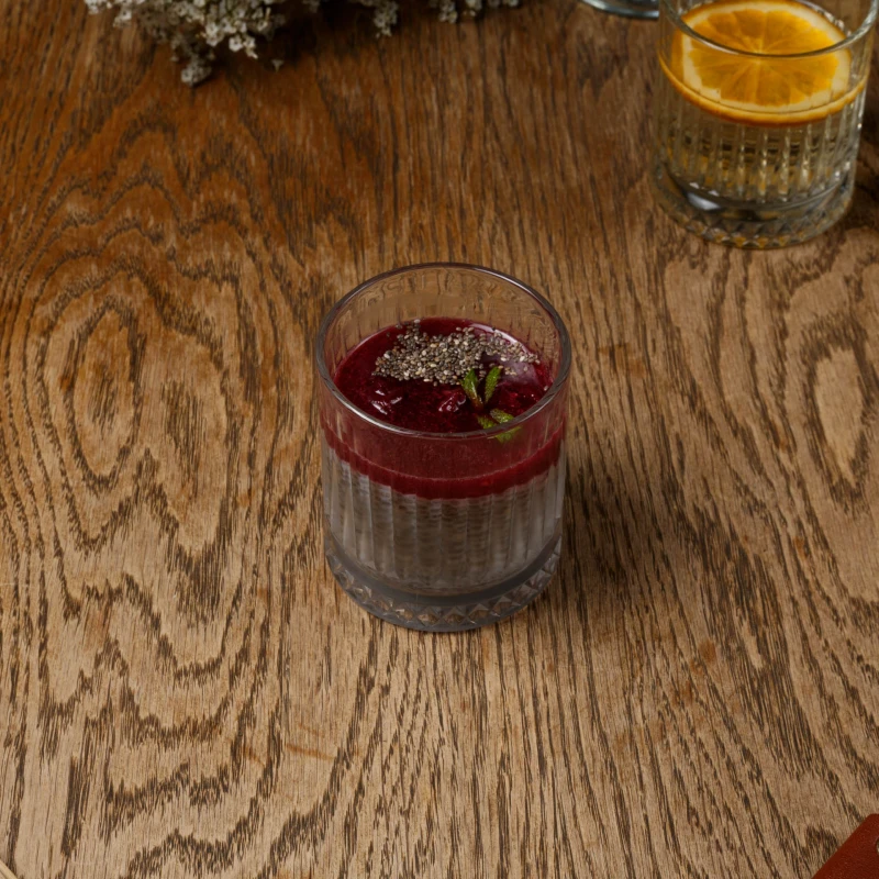 Чиа-пудинг на кокосовом молоке