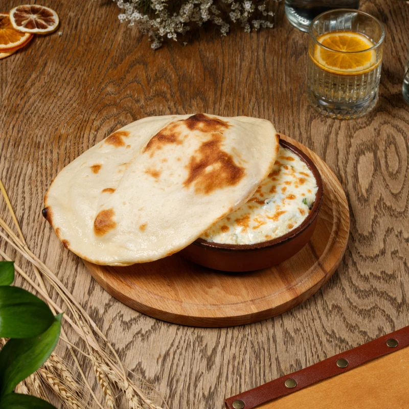 Фирменный омлет с лососем